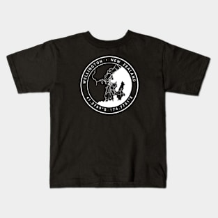 Wellington Map Kids T-Shirt